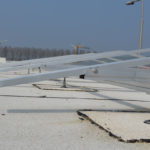 Jual Solar - Ballastvrij montagesysteem - Zonnepanelen op plat bitumen dak - Staal dak met isolatie - Lichte dakconstructie